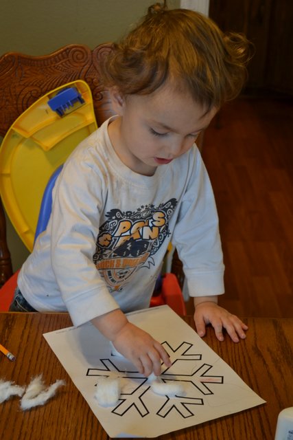 Toddler Training - Art time