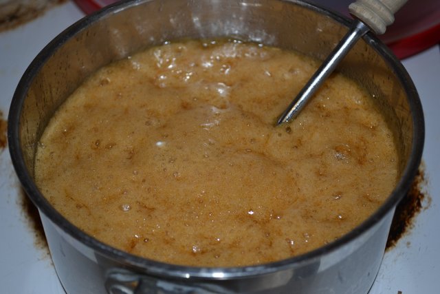 homemade carmel chex mix