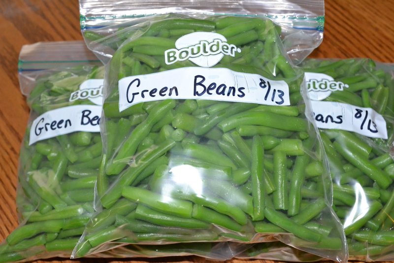 how to freeze green Beans