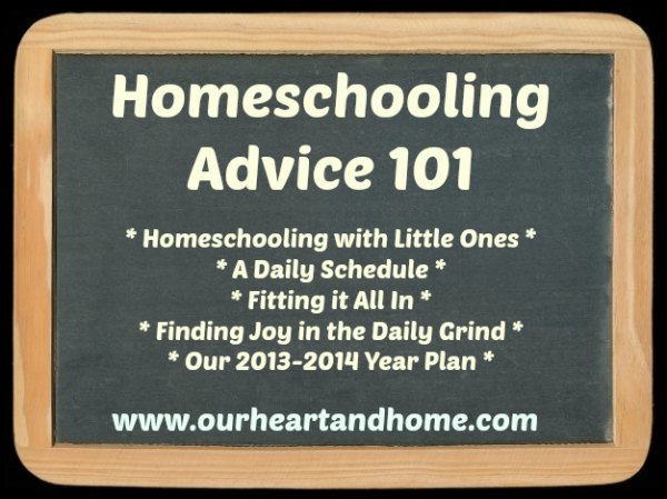 how to homeschool with little ones