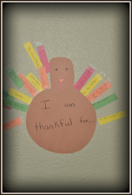 Our Thankful Turkey