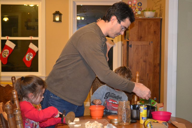 Christmas baking