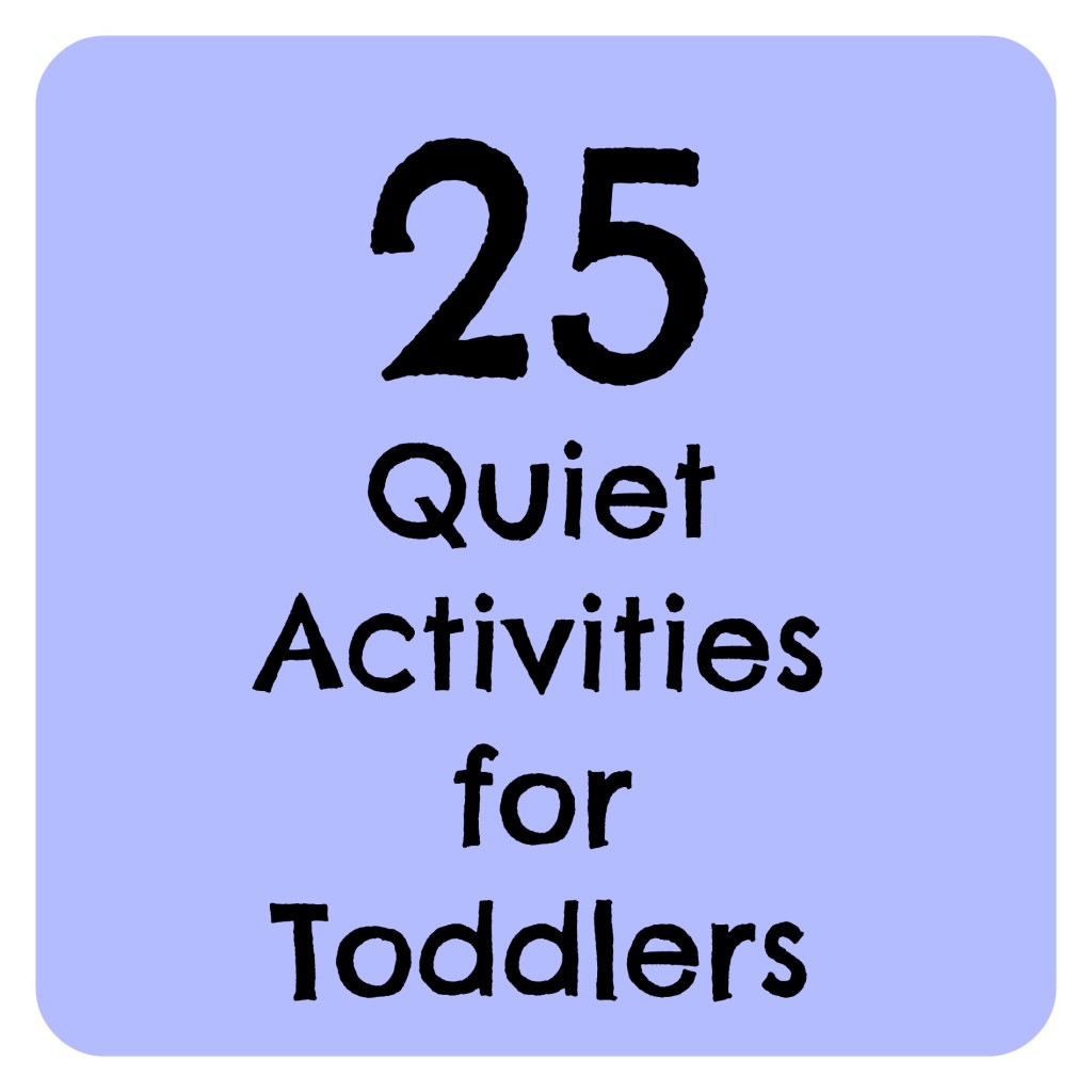quiet activities for toddlers
