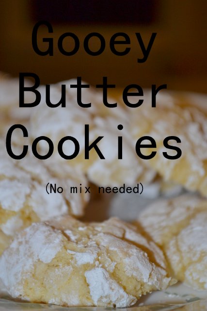 gooey butter cookies