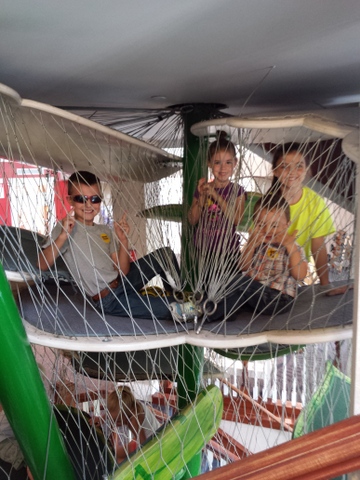 Climbing fun at the St Louis Magic House