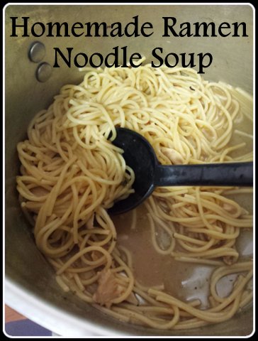 Homemade Ramen Noodles